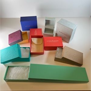 Lot of 9 Assorted Jewelry Boxes